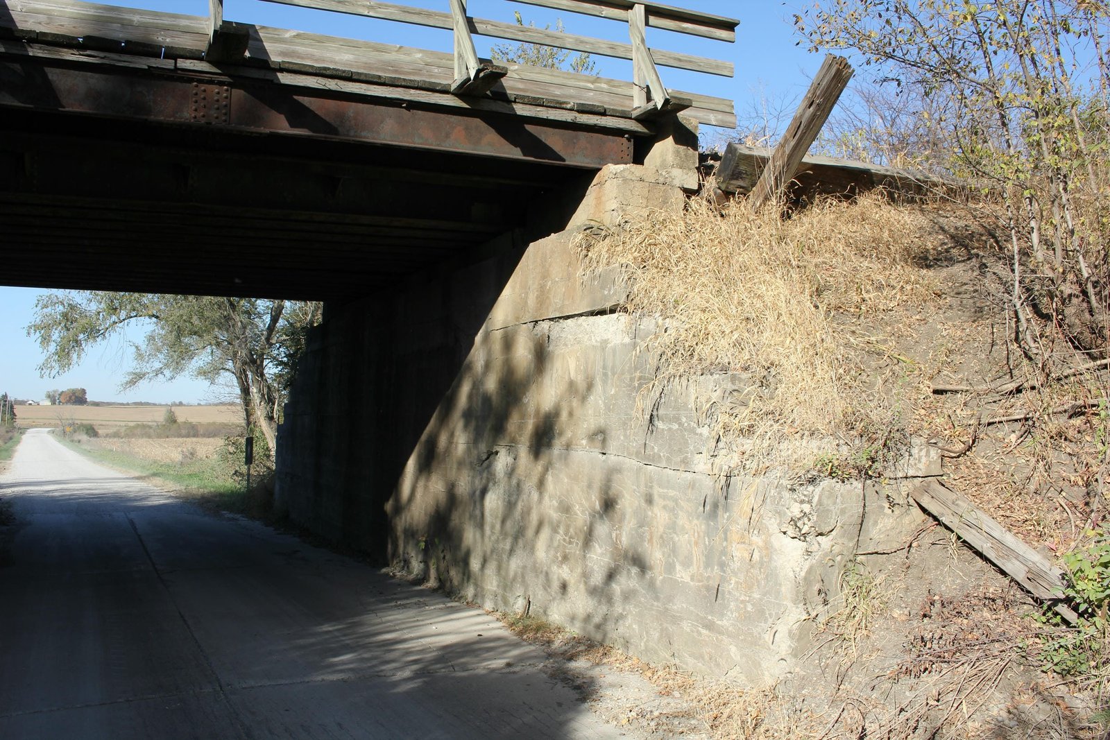 East abutment